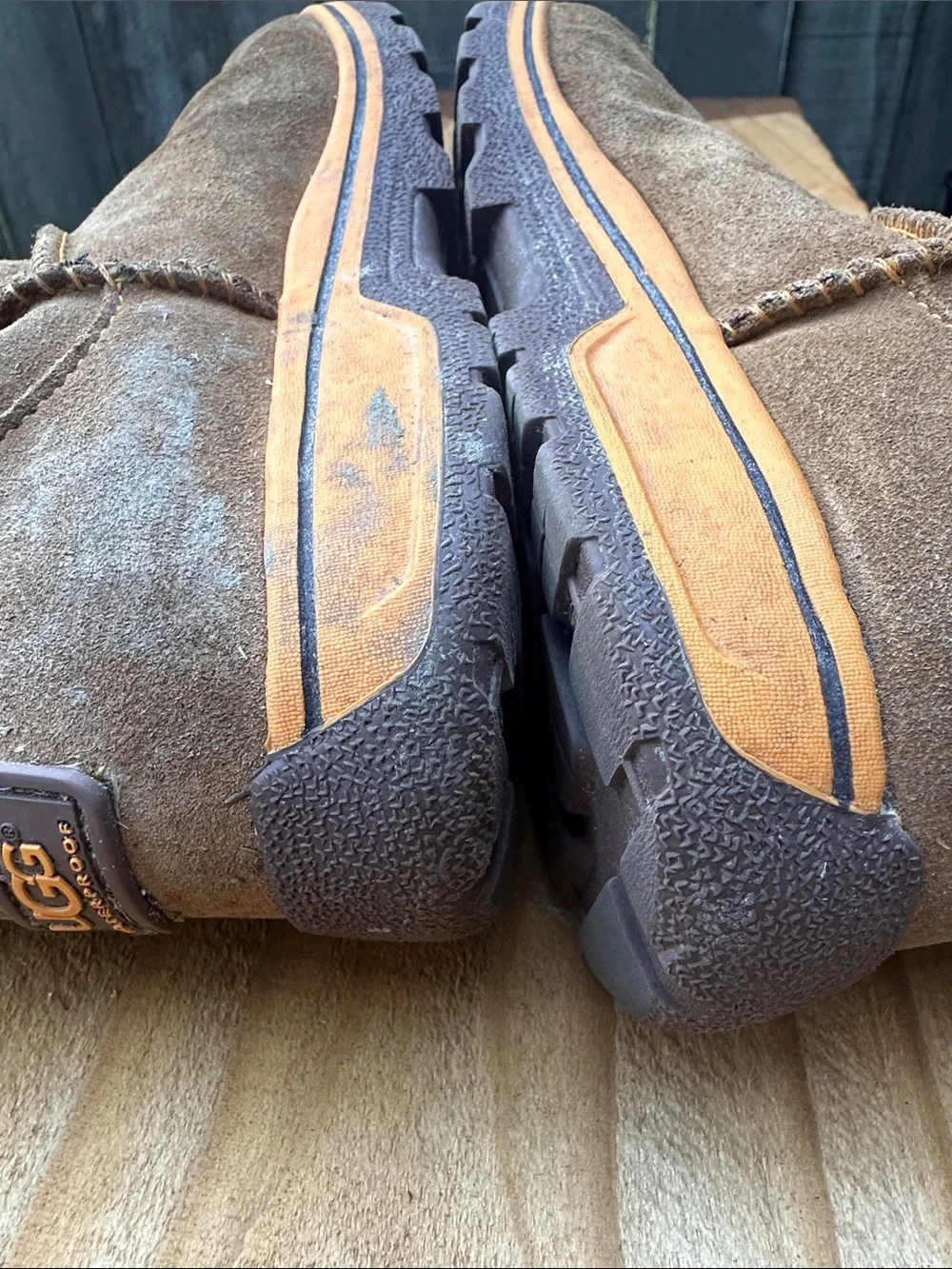 UGG Kids Brown Suede Classic Mid-Calf Boots